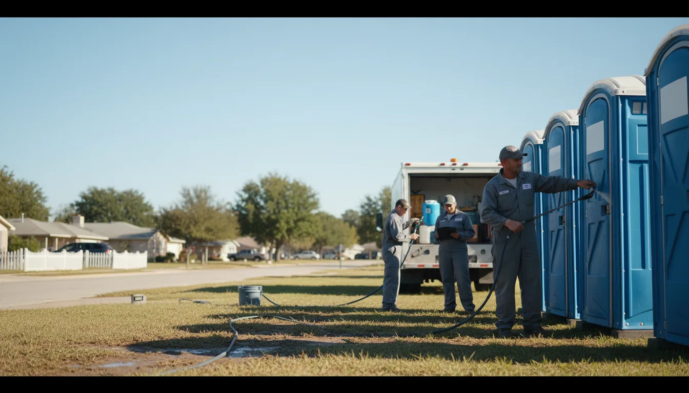 Long-Term Portable Toilet Rental in Arnett, OK near me
